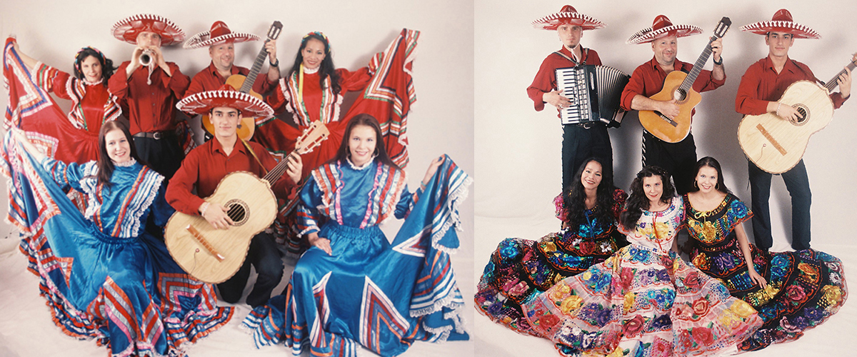 Mexicaanse klassiekers als La Paloma Mexico Mexico band